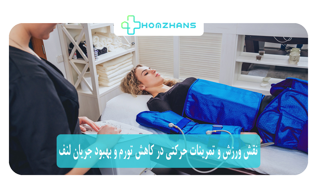 نقش ورزش و تمرینات حرکتی در کاهش تورم و بهبود جریان لنف | هومژانس