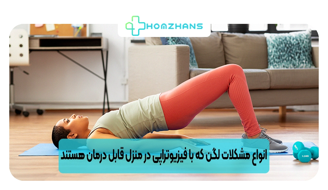 انواع مشکلات لگن که با فیزیوتراپی در منزل قابل درمان هستند | هومژانس